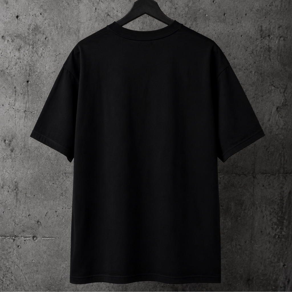 Camiseta Oversize Spider Negra
